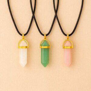 Golden Radiance Necklace Trio